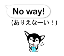 Balloon in English,Kawaii dog,Dub vol.2 sticker #11251965