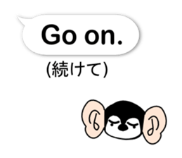 Balloon in English,Kawaii dog,Dub vol.2 sticker #11251989