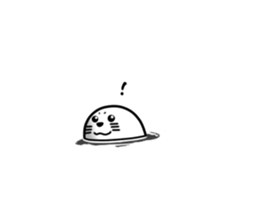 sea calf get serious sticker #11252193