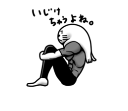 sea calf get serious sticker #11252215