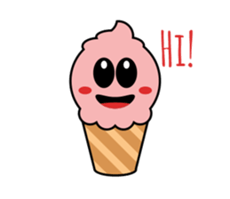 ICE CREAM STICKERS  For  Everyday Use sticker #11252272