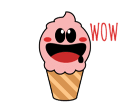 ICE CREAM STICKERS  For  Everyday Use sticker #11252308