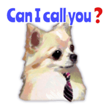 Komaru of a Chihuahua 2 (English) sticker #11252887