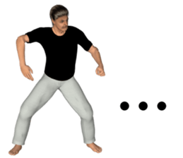 Tough look man sticker #11253164