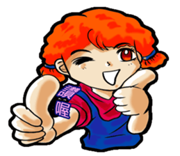 Orange sister Skywarp sticker #11253234