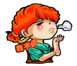 Orange sister Skywarp sticker #11253237