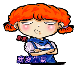 Orange sister Skywarp sticker #11253238