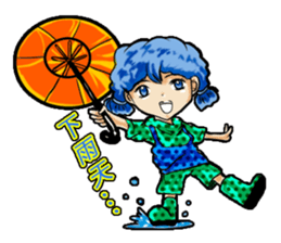 Orange sister Skywarp sticker #11253241