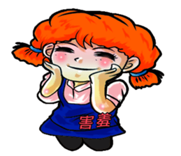 Orange sister Skywarp sticker #11253251