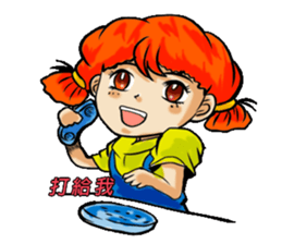 Orange sister Skywarp sticker #11253261