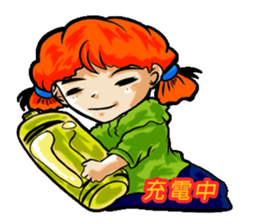 Orange sister Skywarp sticker #11253262