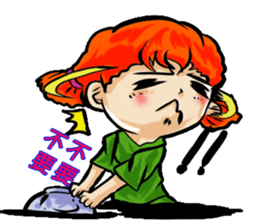 Orange sister Skywarp sticker #11253263