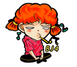 Orange sister Skywarp sticker #11253266