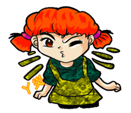 Orange sister Skywarp sticker #11253268