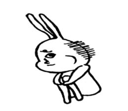 I'm a rabbit. sticker #11253294