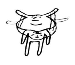 I'm a rabbit. sticker #11253306