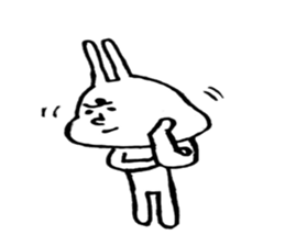 I'm a rabbit. sticker #11253307