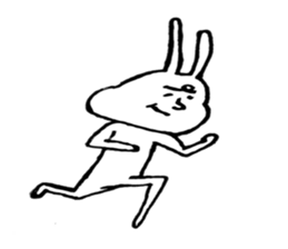 I'm a rabbit. sticker #11253308