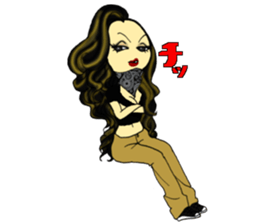 chicana(uno) sticker #11253589