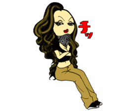 chicana(uno) sticker #11253589