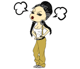 chicana(uno) sticker #11253590