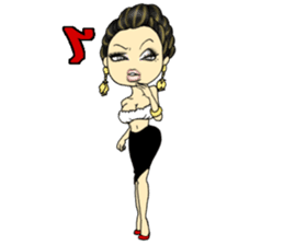 chicana(uno) sticker #11253591