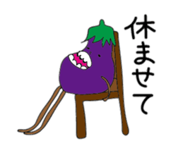 It is very much eggplant. sticker #11253752