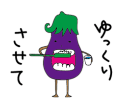 It is very much eggplant. sticker #11253761