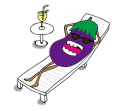 It is very much eggplant. sticker #11253764
