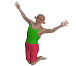 PANIC HUMAN sticker #11254032