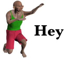 PANIC HUMAN sticker #11254037