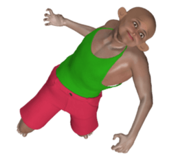 PANIC HUMAN sticker #11254038