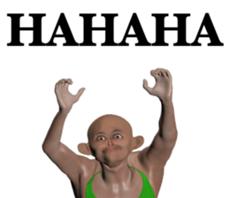 PANIC HUMAN sticker #11254040