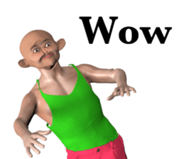 PANIC HUMAN sticker #11254043