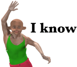 PANIC HUMAN sticker #11254050