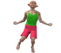 PANIC HUMAN sticker #11254051