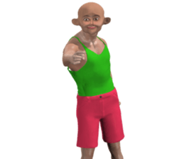 PANIC HUMAN sticker #11254052