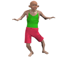 PANIC HUMAN sticker #11254053