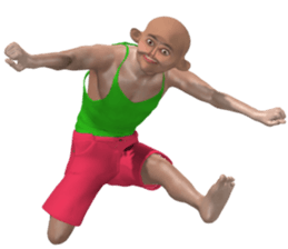 PANIC HUMAN sticker #11254056