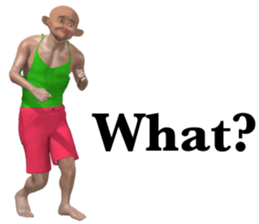 PANIC HUMAN sticker #11254057