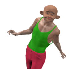 PANIC HUMAN sticker #11254062