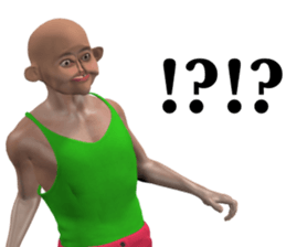 PANIC HUMAN sticker #11254063