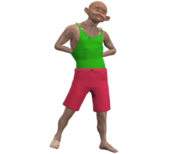 PANIC HUMAN sticker #11254064