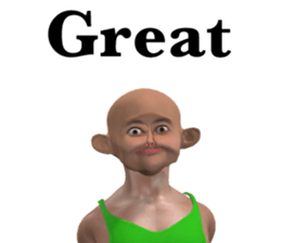 PANIC HUMAN sticker #11254065