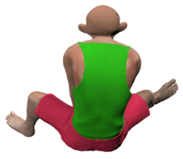 PANIC HUMAN sticker #11254066