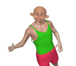 PANIC HUMAN sticker #11254068