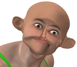 PANIC HUMAN sticker #11254071