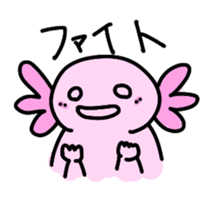 Axolotl daily life sticker #11255006
