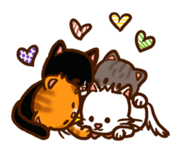 HAPPINESS NYAN x 4 sticker #11255583