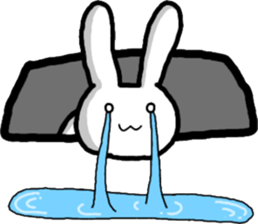 usable rabbit sticker #11255764